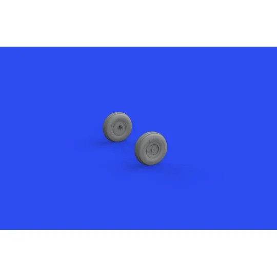 Chipmunk T.10 wheels, for AIRFIX, 1/48 - Eduard Accessories 648699