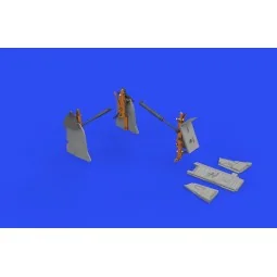 F-4B undercarriage legs BRONZE, for TAMIYA, 1/48 - Eduard Accessori... 2