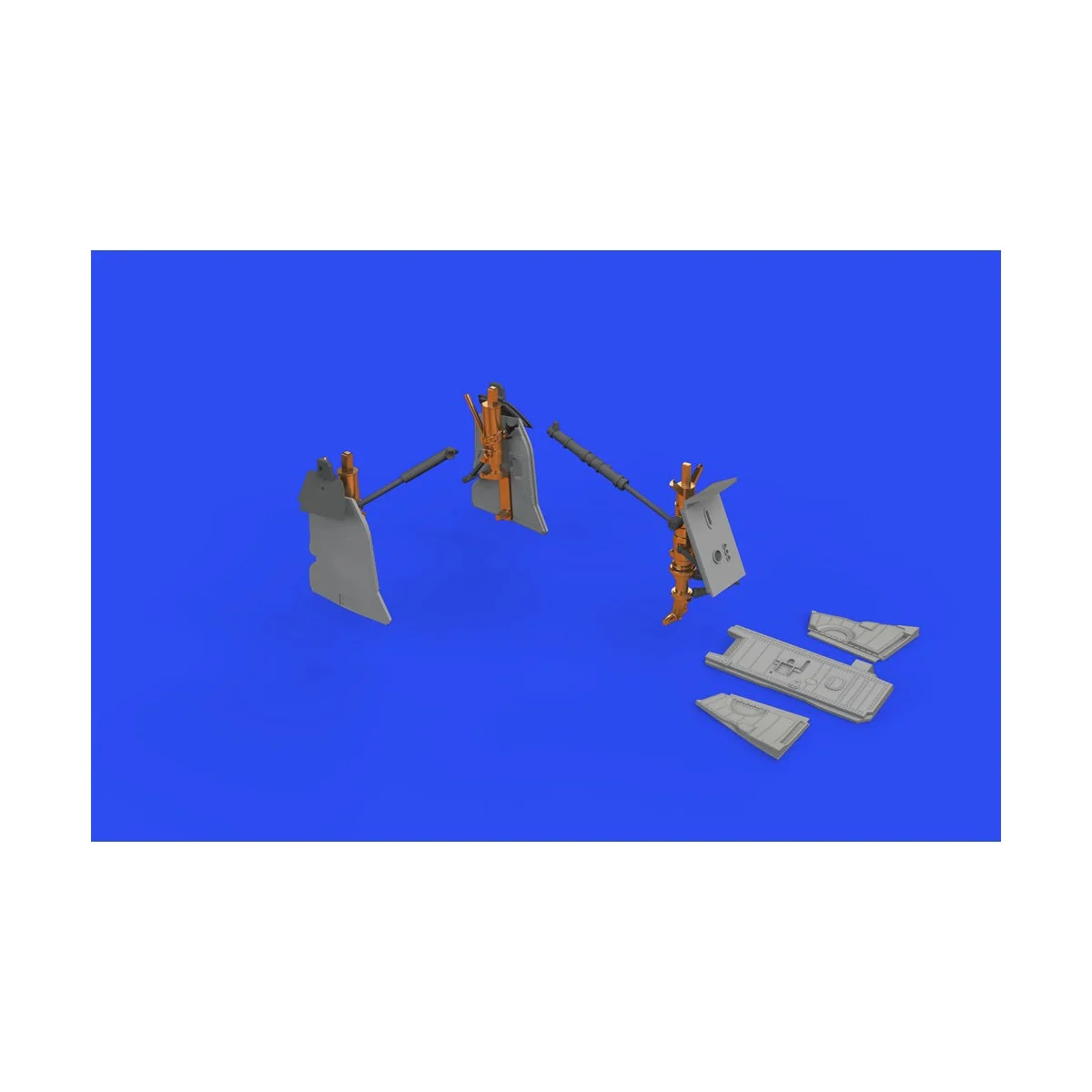 F-4B undercarriage legs BRONZE, for TAMIYA, 1/48 - Eduard Accessori...