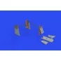 F-4B undercarriage legs BRONZE, for TAMIYA, 1/48 - Eduard Accessori...