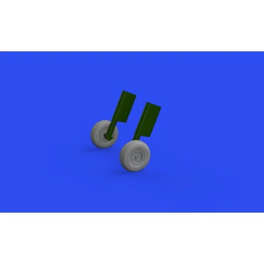 Chipmunk T.10 wheels, for AIRFIX, 1/48 - Eduard Accessories 648699