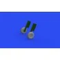 Chipmunk T.10 wheels, for AIRFIX, 1/48 - Eduard Accessories 648699