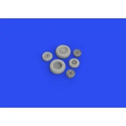 F/A-18E wheels, for MENG, 1/48 - Eduard Accessories 648701 2