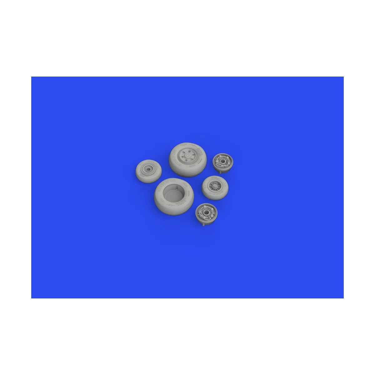 F/A-18E wheels, for MENG, 1/48 - Eduard Accessories 648701