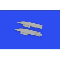 F-4B fin caps PRINT, for TAMIYA, 1/48 - Eduard Accessories 648704 2