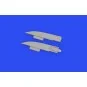 F-4B fin caps PRINT, for TAMIYA, 1/48 - Eduard Accessories 648704