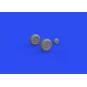 Pe-2 wheels for ZVEZDA, 1/48 - Eduard Accessories 648719