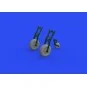 Pe-2 wheels for ZVEZDA, 1/48 - Eduard Accessories 648719