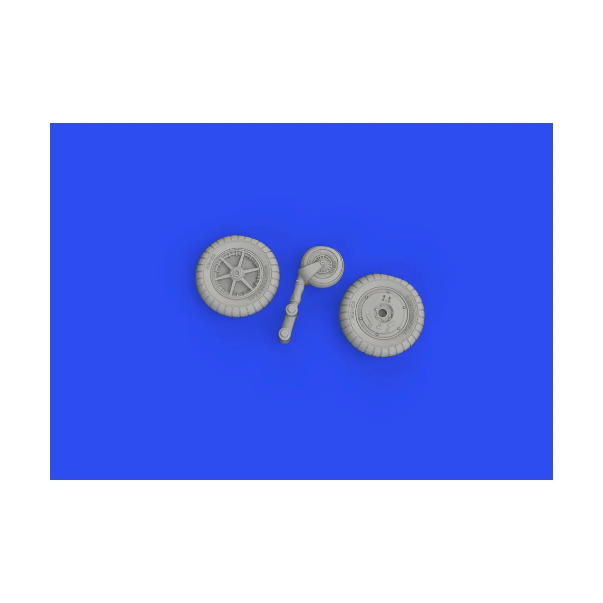 Bf 109G-4 wheels for EDUARD, 1/48 - Eduard Accessories 648720