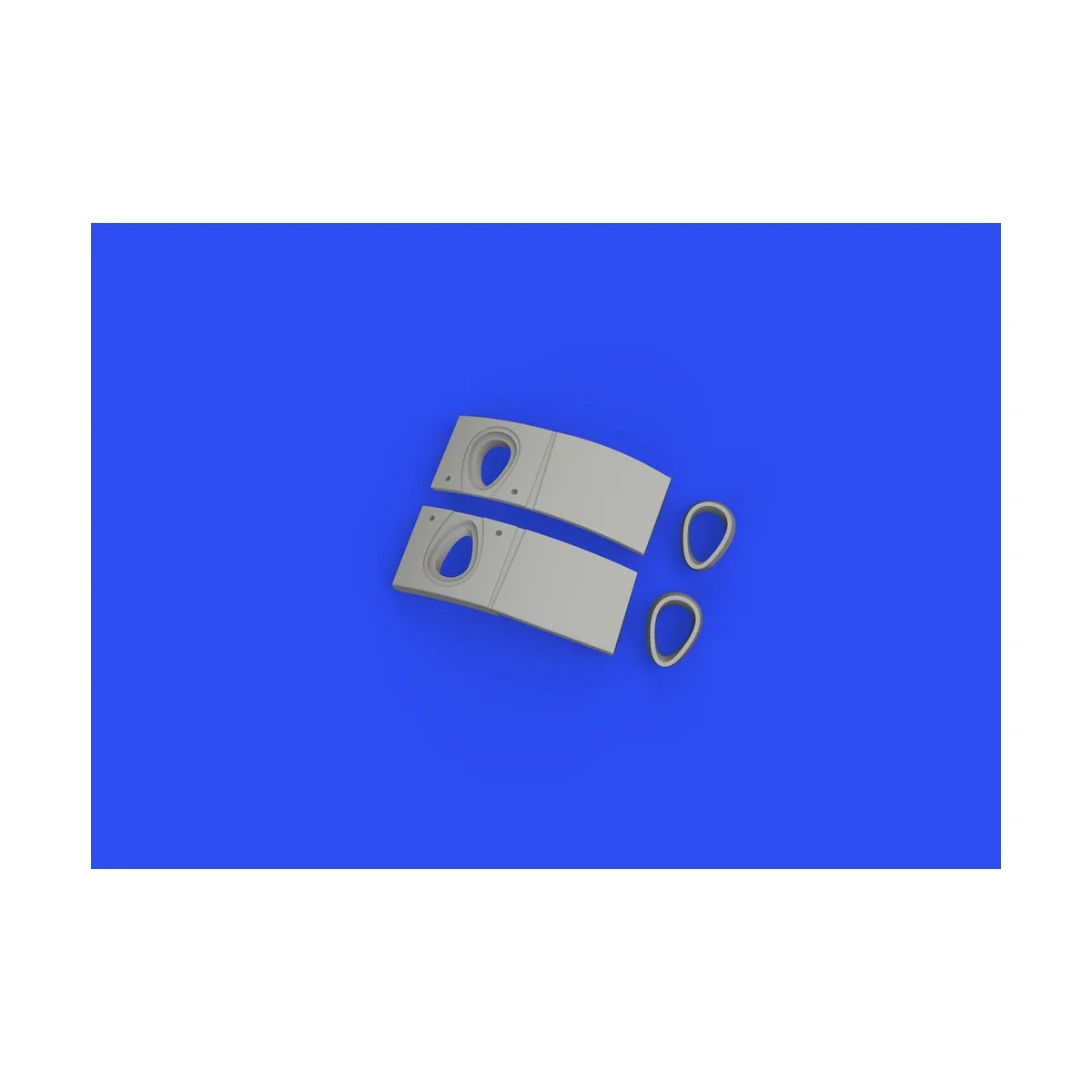 A6M2 exhausts PRINT for EDUARD, 1/48 - Eduard Accessories 648722