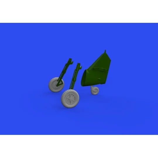 Bf 109G-4 wheels for EDUARD, 1/48 - Eduard Accessories 648720