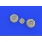 Z-326/526 wheels for EDUARD, 1/48 - Eduard Accessories 648729