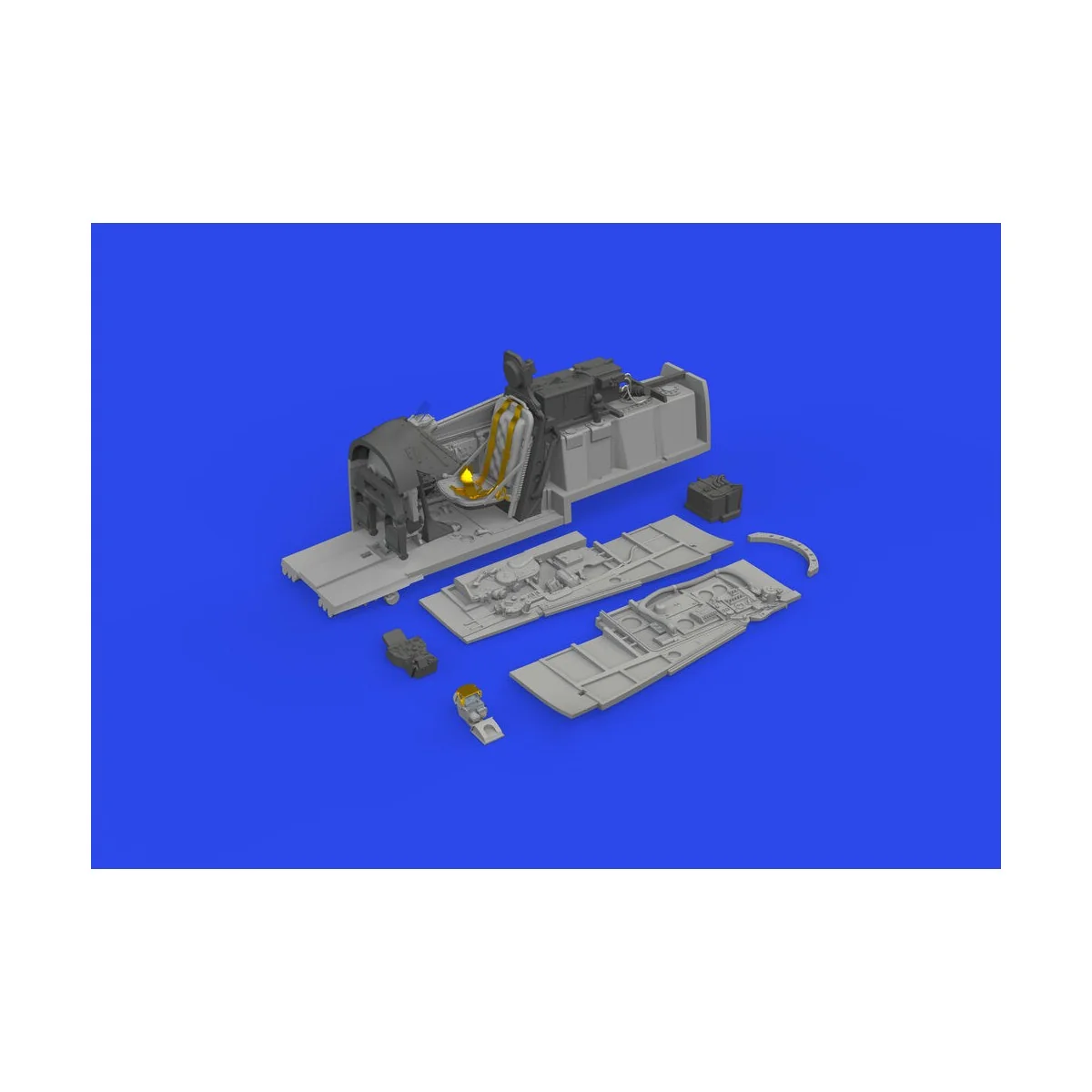 P-51D-15+ cockpit PRINT - Eduard Accessories 672365