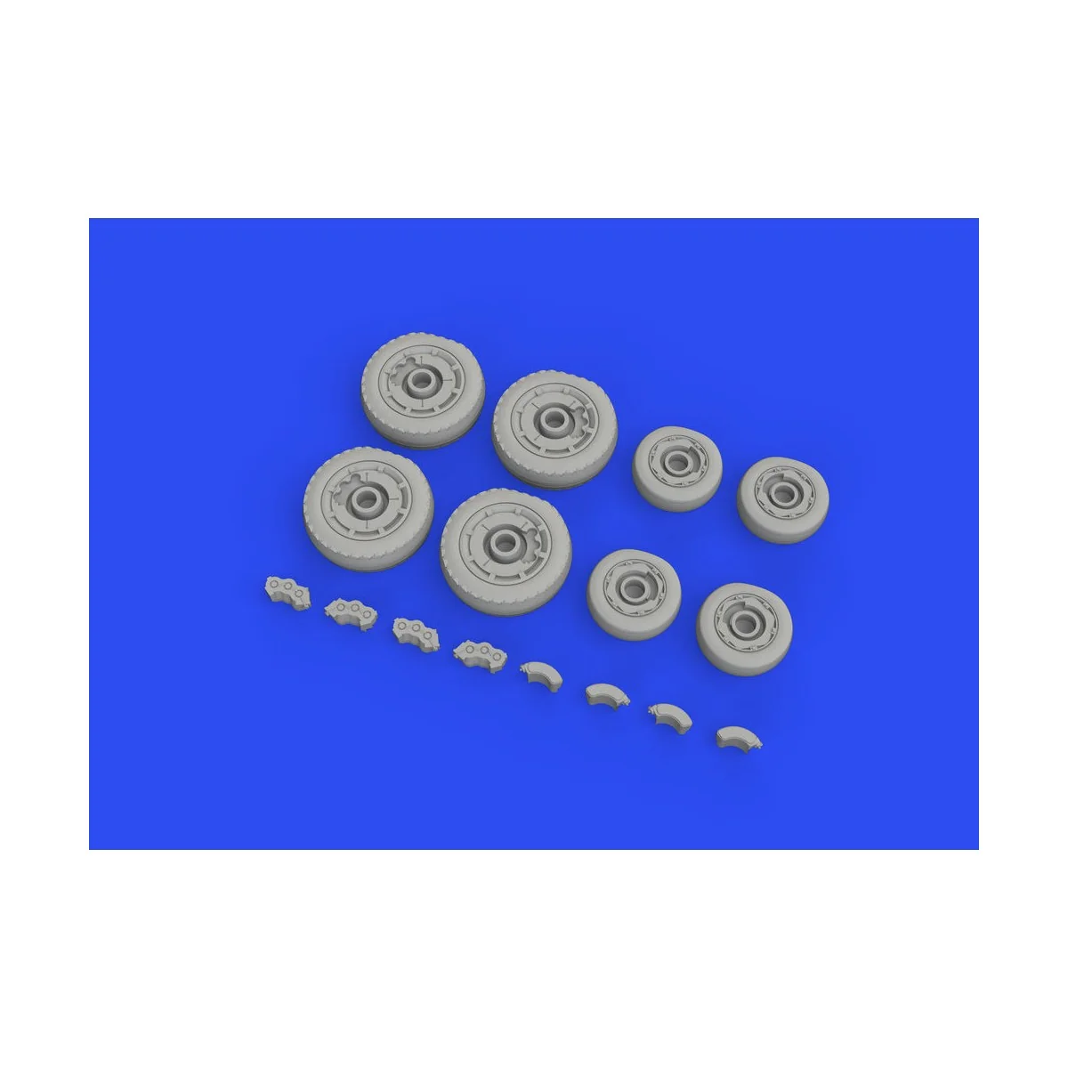 CH-47A wheels for HOBBY BOSS, 1/48 - Eduard Accessories 648734