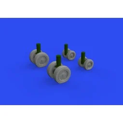 CH-47A wheels for HOBBY BOSS, 1/48 - Eduard Accessories 648734 2
