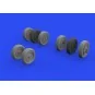 SR-71A wheels, 1/48 - Eduard Accessories 648740