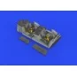 F-14A late cockpit for TAMIYA, 1/48 - Eduard Accessories 648739