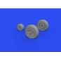 Vampire F.3 wheels, 1/48 - Eduard Accessories 648741