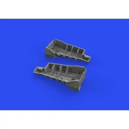 P-51D wheel bay PRINT, 1/48 - Eduard Accessories 648742