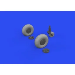 Mosquito wheels, 1/48 - Eduard Accessories 648746 2