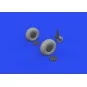 Mosquito wheels, 1/48 - Eduard Accessories 648746