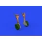 F6F undercarriage legs BRONZE, 1/48 - Eduard Accessories 648747