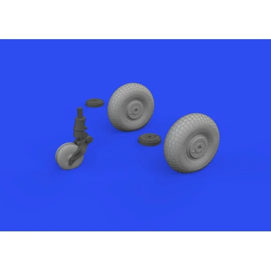 Mosquito wheels, 1/48 - Eduard Accessories 648746