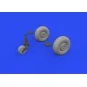 Mosquito wheels, 1/48 - Eduard Accessories 648746