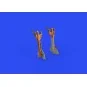 F6F undercarriage legs BRONZE, 1/48 - Eduard Accessories 648747