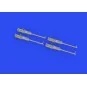 M2 Browning w/ handles for aircraft PRINT, 1/48 - Eduard Accessorie...