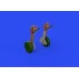 F6F undercarriage legs BRONZE, 1/48 - Eduard Accessories 648747