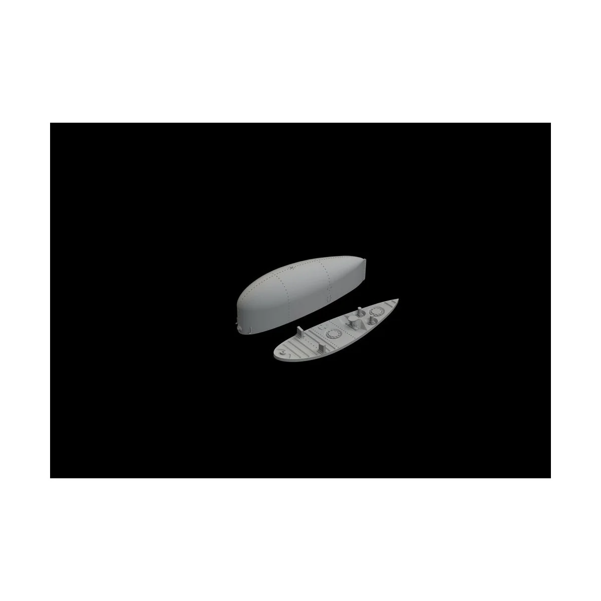 F4F 42gal ventral drop tank PRINT for EDUARD, 1/48 - Eduard Accesso...