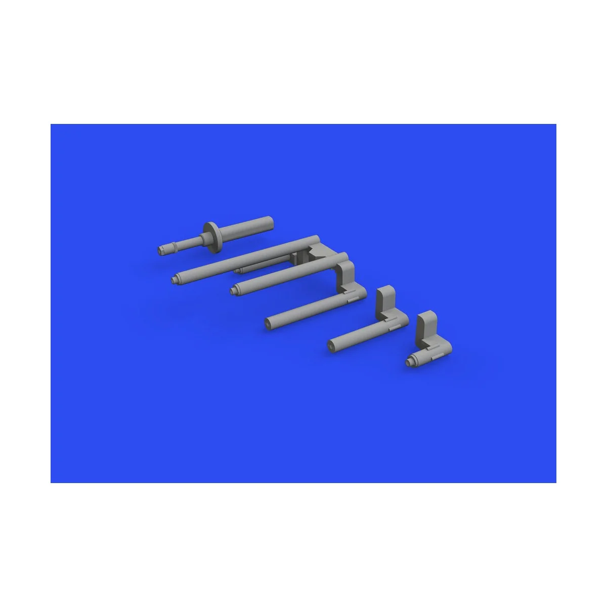 P-38J gun barrels PRINT for TAMIYA, 1/48 - Eduard Accessories 648789