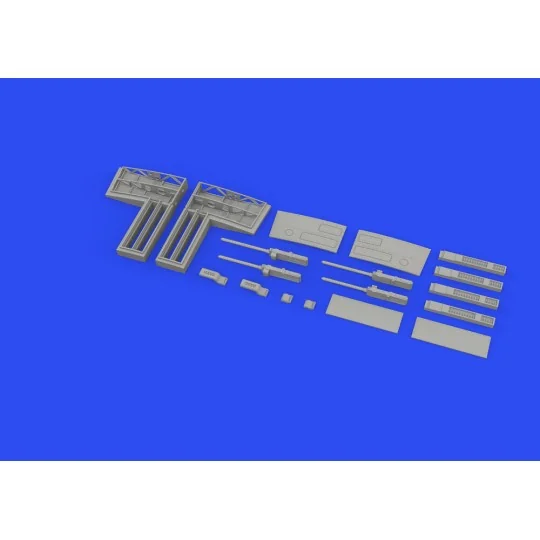 F4F-3 gun bays PRINT for EDUARD, 1/48 - Eduard Accessories 648793