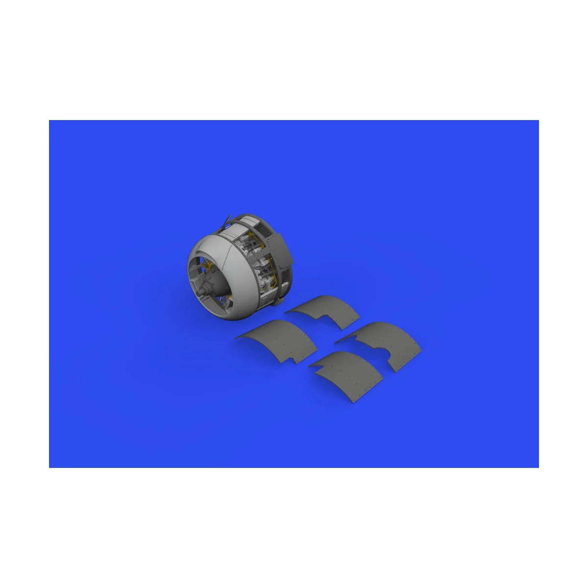 F4F-3 engine early PRINT 1/48 for EDUARD, 1/48 - Eduard Accessories...
