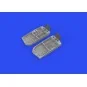 F6F wheel bays PRINT for EDUARD, 1/48 - Eduard Accessories 648798
