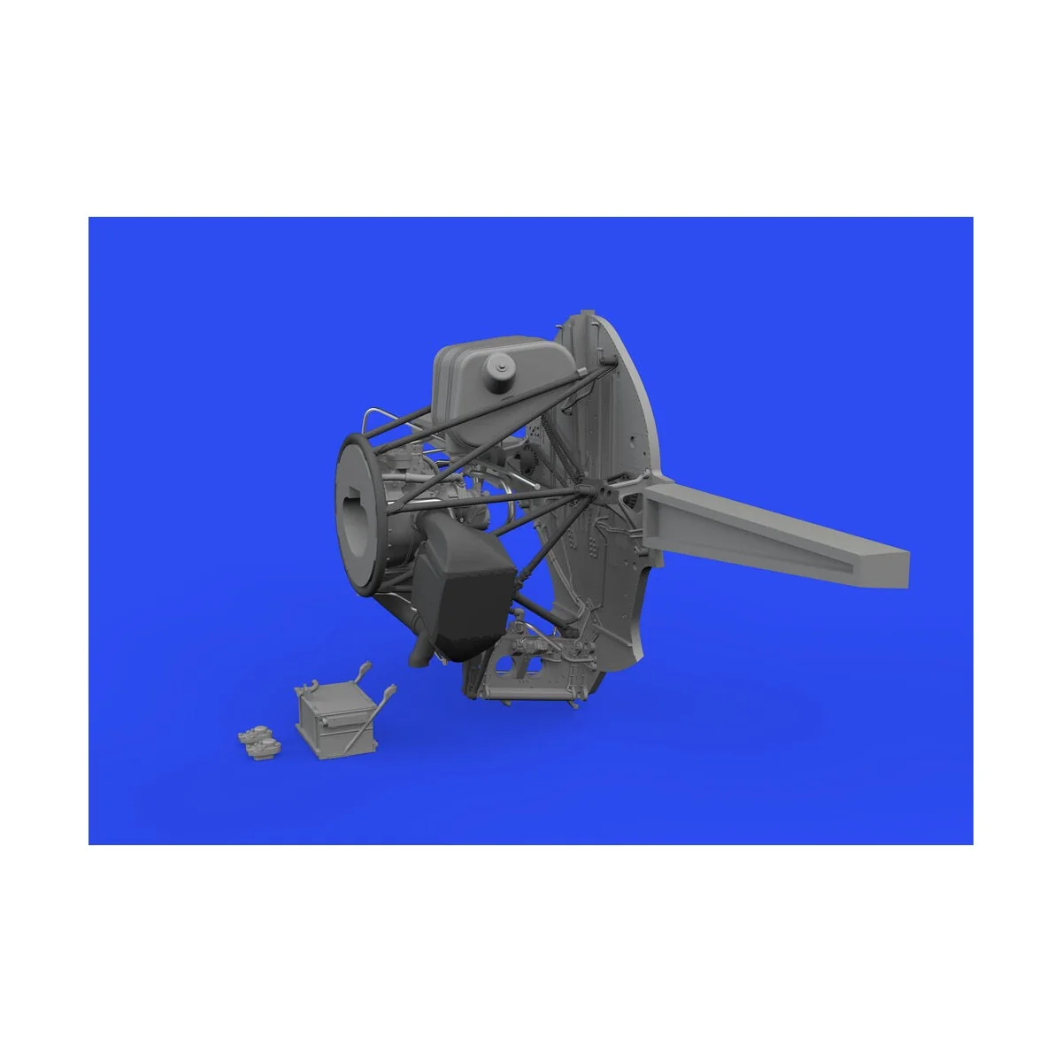 F4F-3 wheel bay PRINT for EDUARD, 1/48 - Eduard Accessories 648795