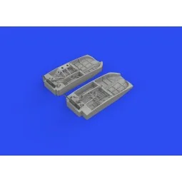 F6F wheel bays PRINT for EDUARD, 1/48 - Eduard Accessories 648798 2