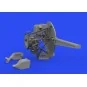F4F-3 wheel bay PRINT for EDUARD, 1/48 - Eduard Accessories 648795