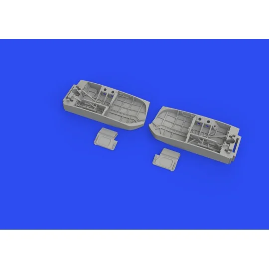 F6F wheel bays PRINT for EDUARD, 1/48 - Eduard Accessories 648798