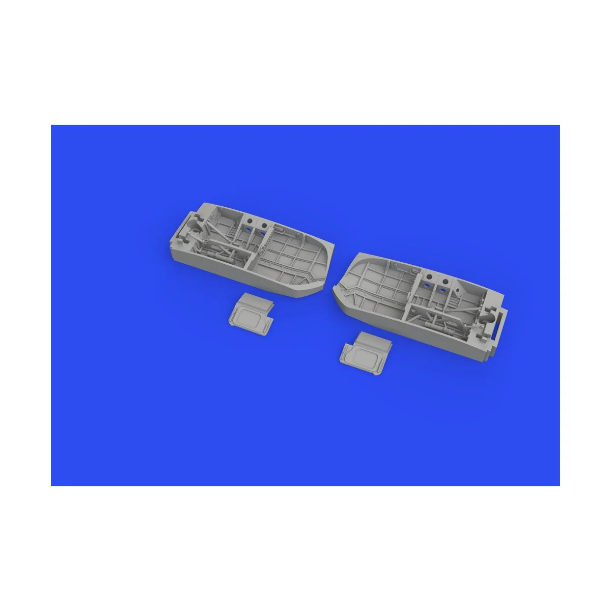 F6F wheel bays PRINT for EDUARD, 1/48 - Eduard Accessories 648798