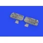 F6F wheel bays PRINT for EDUARD, 1/48 - Eduard Accessories 648798