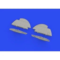 A6M3 Type 22 folding wingtips PRINT for EDUARD, 1/48 - Eduard Acces...