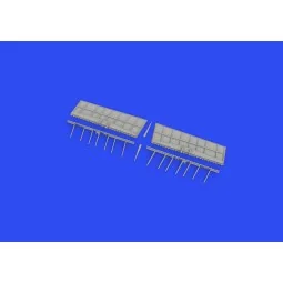 A6M3 Type 22 landing flaps PRINT for EDUARD, 1/48 - Eduard Accessor...