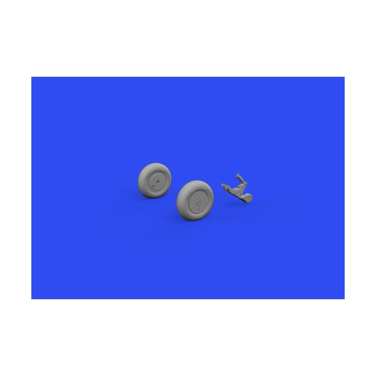 A6M wheels w/smooth tire for EDUARD, 1/48 - Eduard Accessories 648808