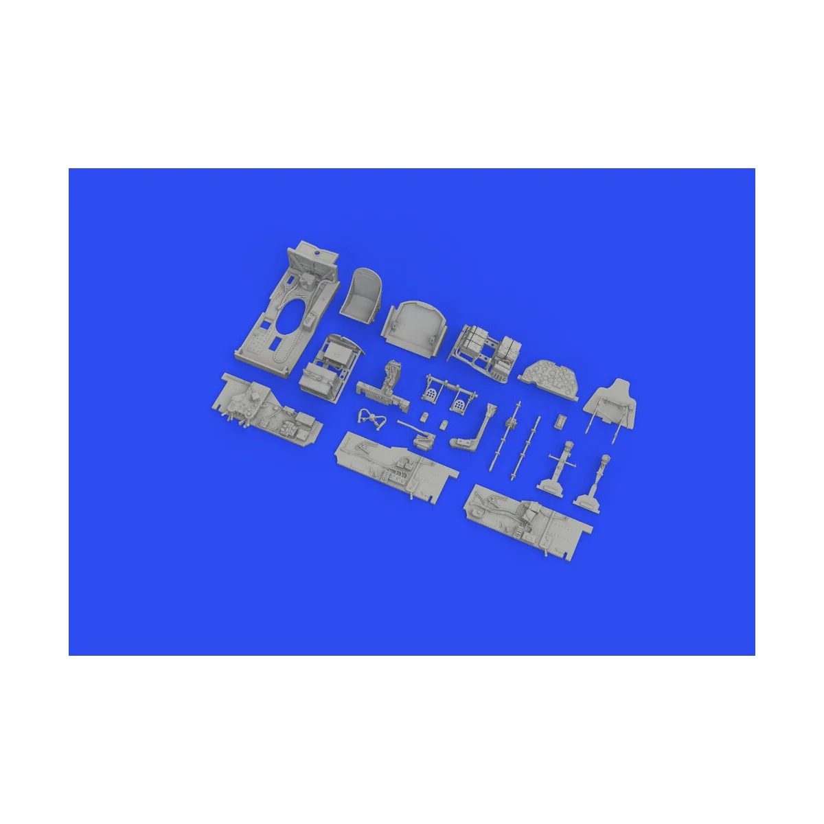 P-38J cockpit PRINT for TAMIYA, 1/48 - Eduard Accessories 648812