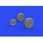 Buccaneer S.2C/D wheels for AIRFIX, 1/48 - Eduard Accessories 648814