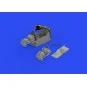 P-38J cockpit PRINT for TAMIYA, 1/48 - Eduard Accessories 648812