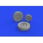 Buccaneer S.2C/D wheels for AIRFIX, 1/48 - Eduard Accessories 648814