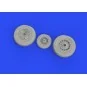 Buccaneer S.2C/D wheels for AIRFIX, 1/48 - Eduard Accessories 648814